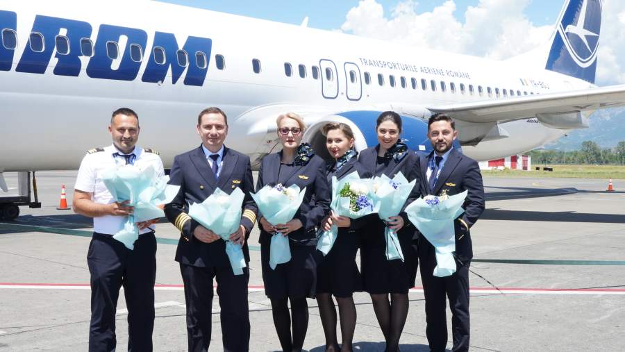 Linjë e re ajrore me Rumaninë, TAROM nis fluturimet në TIA