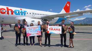Chair Airlines launches direct flights between Zurich and Tirana